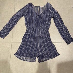 Stripped romper